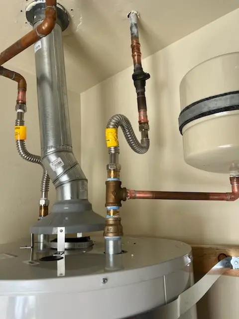 Water heater installation and plumbing repair in Sandy Ridge